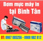 Bơm mực máy in quận Bình Tân - Địa Chỉ Bơm Mực In Giá Rẻ
