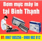 Bơm mực máy in quận Bình Thạnh - Bơm mực in giá rẻ Bình Thạnh