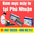 Bơm mực máy in quận Phú Nhuận - Bơm mực in giá rẻ Phú Nhuận