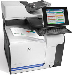 Nạp mực máy in HP Color flow MFP M575c