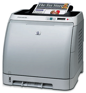 Nạp mực máy in HP Color LaserJet 2600n