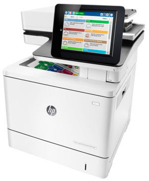 Nạp mực máy in HP Color LaserJet MFP M577dn