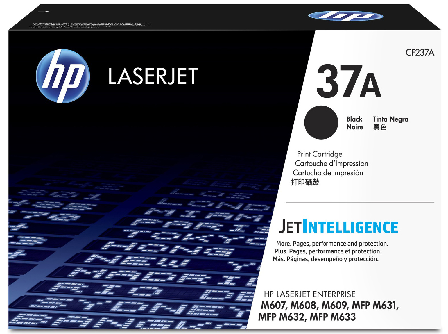 Hộp mực HP 37A sử dụng cho máy in HP LaserJet Enterprise M607n