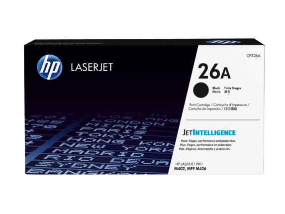Hộp mực HP 26A (CF226A) sử dụng cho máy in HP LaserJet Pro M402dne