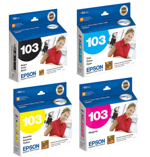 Mực in Epson 103 BK/C/Y/M