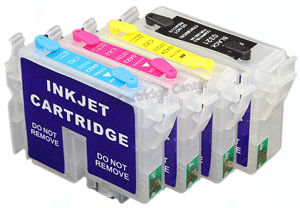 Mực in Epson T0422C/ T0423M/ T0424Y/ T032190BK