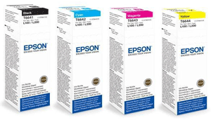 Mực in Epson T6641/ T6642/ T6643/ T6644