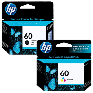 Mực in HP 60 BK & Tri Color