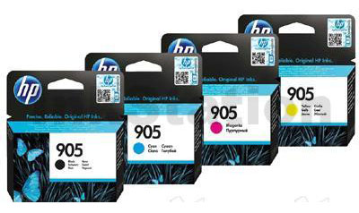 Hộp mực sử dụng cho máy in HP OfficeJet Pro 6968 All-in-One (HP 905 Black / HP 905 Cyan / HP 905 Magenta / HP 905 Yellow)