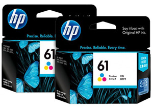 Mực in HP 61 BK – HP 61 Tri Color