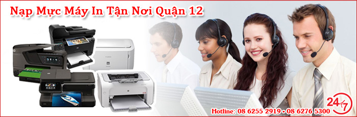 nạp mực máy in tận nơi quận 12