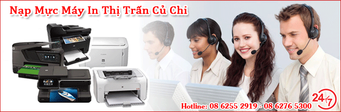 Dịch vụ nạp mực máy in Thị trấn Củ Chi