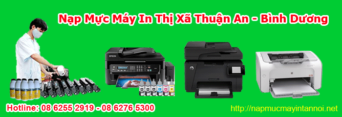 Dịch vụ sửa máy in tận nơi đường Thị xã Thuận An tỉnh Bình Dương
