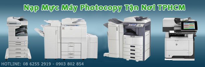 Nạp mực máy Photocopy Ricoh 610