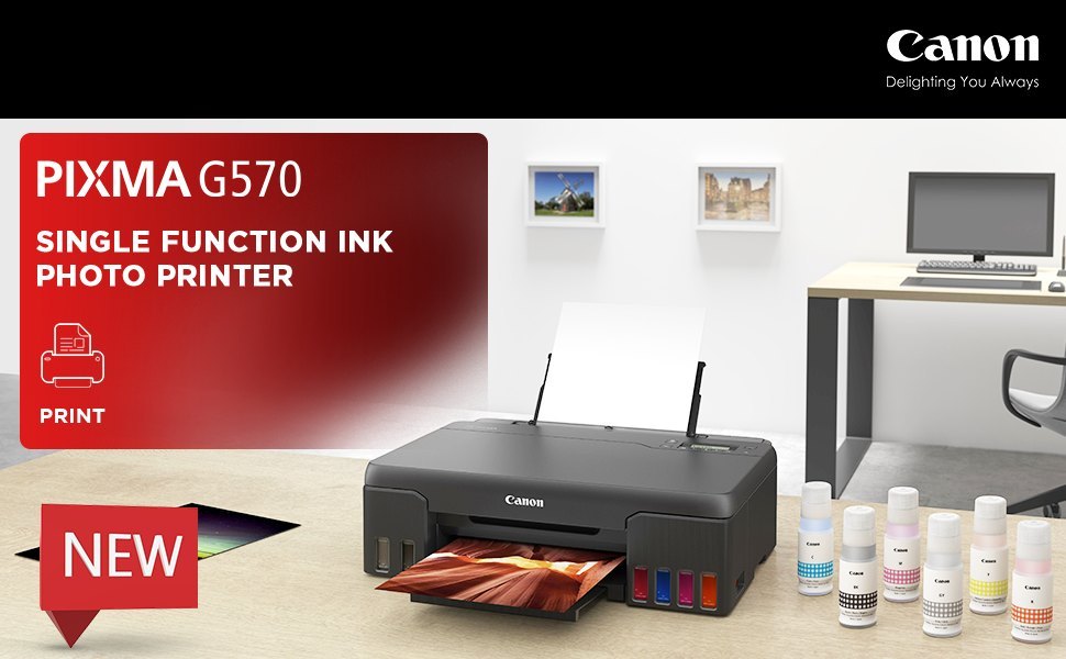 Dịch vụ nạp mực máy in Canon Pixma G570 tận nơi
